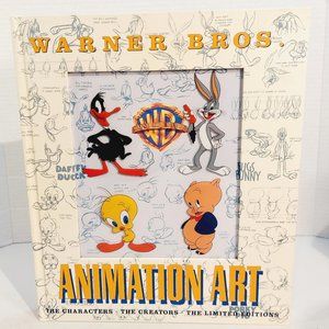 Vtg Warner Bros. Animation Art Book -Hardcover